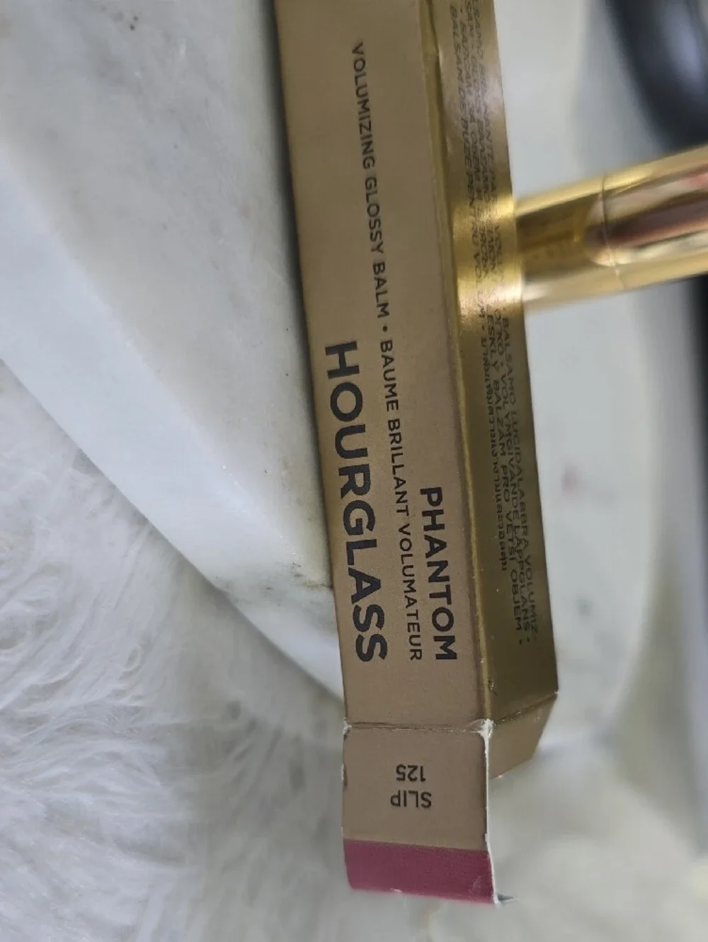 Hourglass Volumizing Glossy Balm Phantom — Sheer Pink Gloss